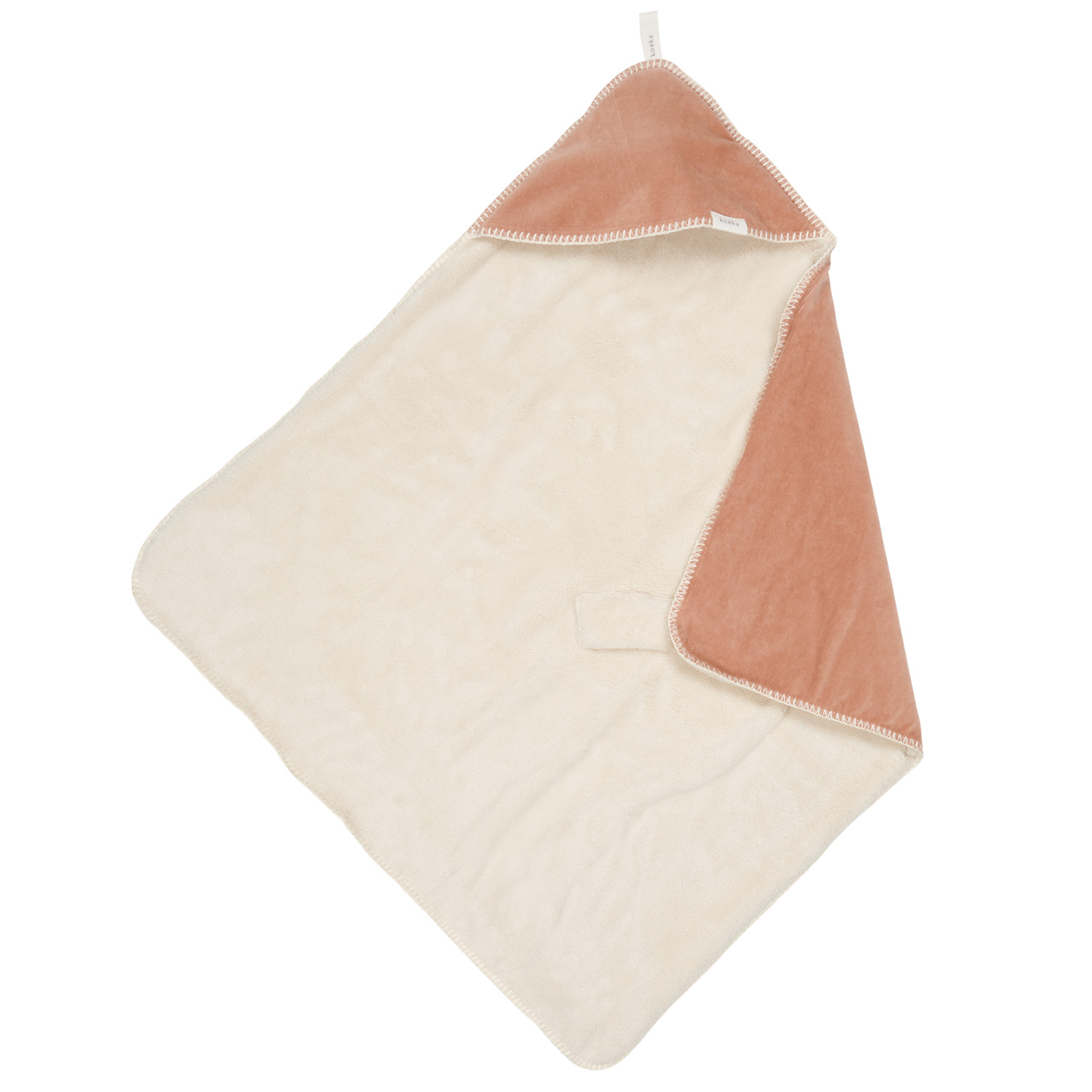Wrap towel teddy Oddi soft earth