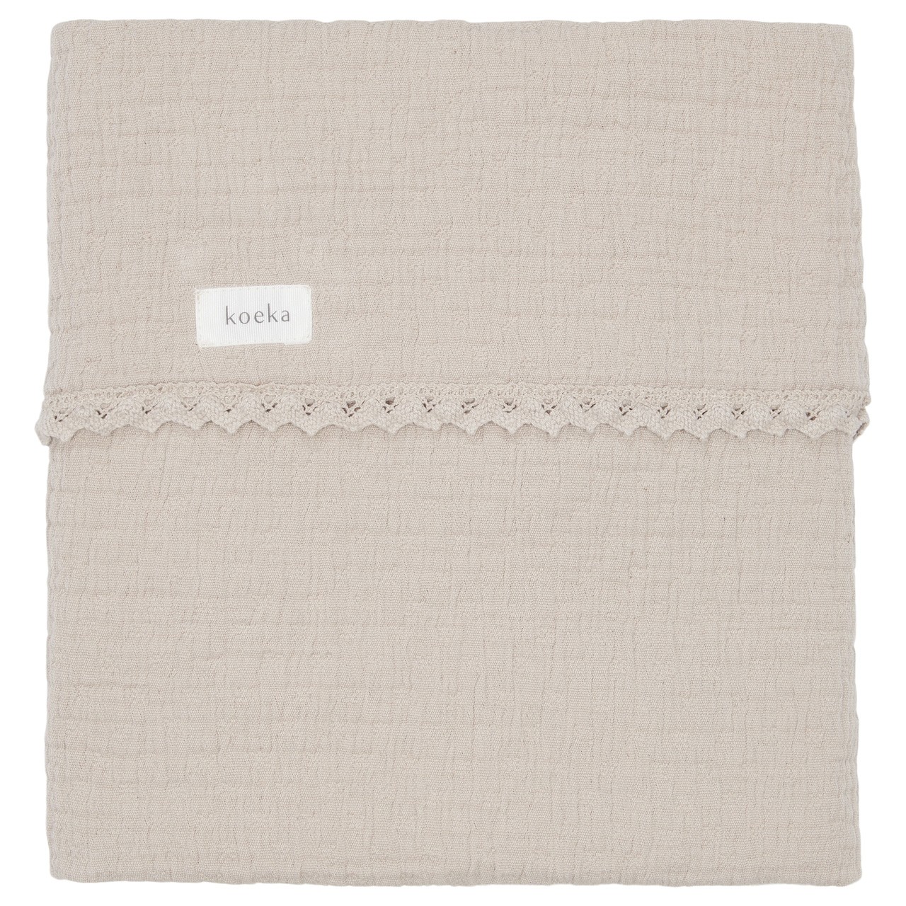 Wiegdeken Lace Elba clay