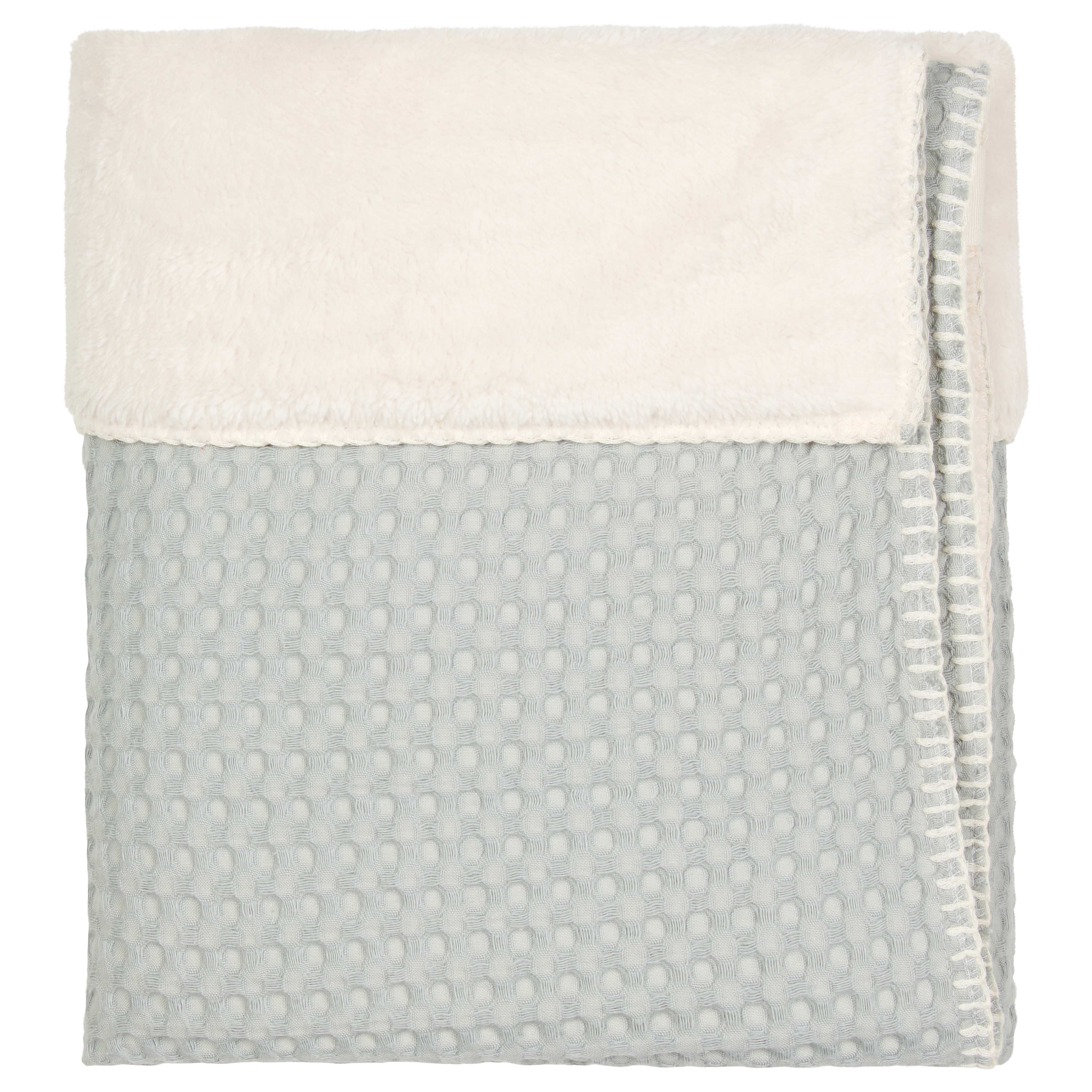 Cot blanket teddy Oslo ocean air