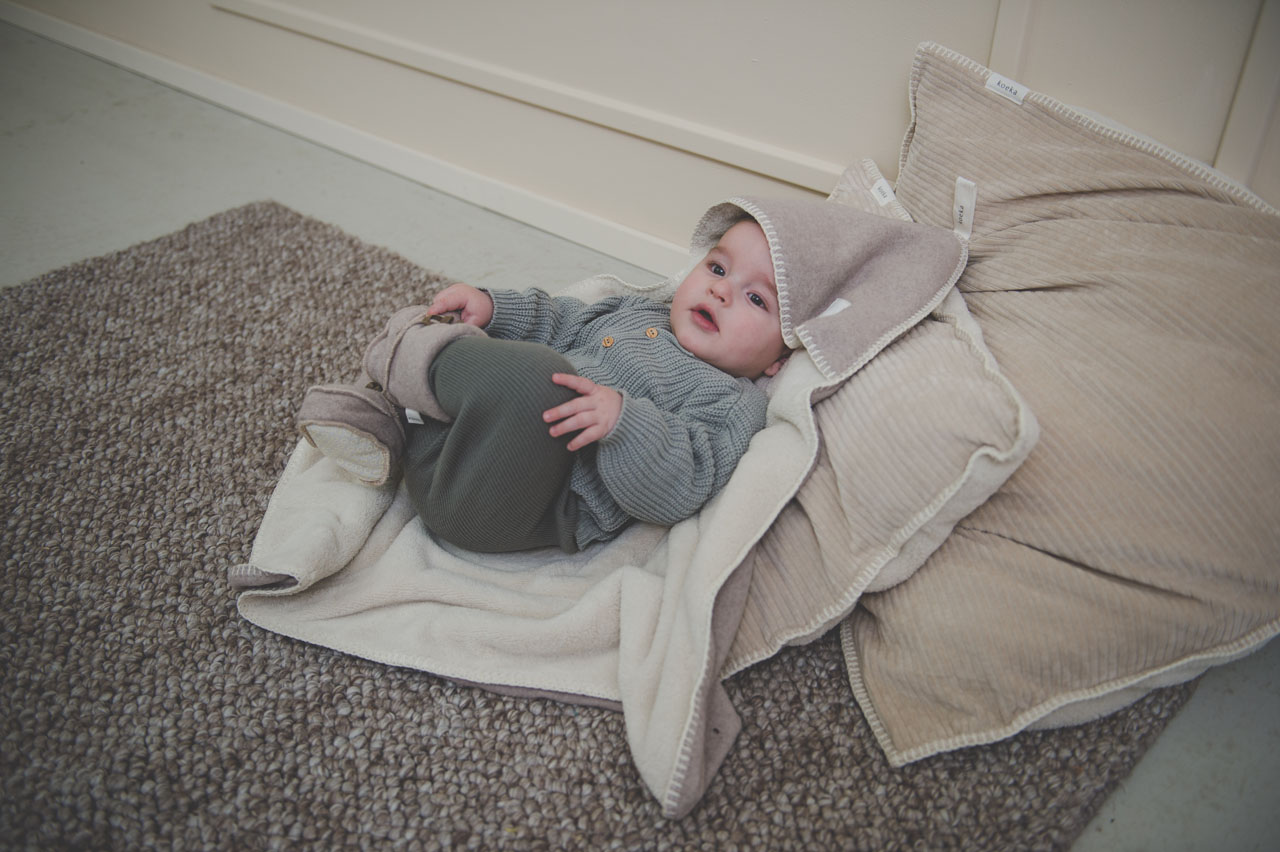 Omslagdoek Teddy Denver clay