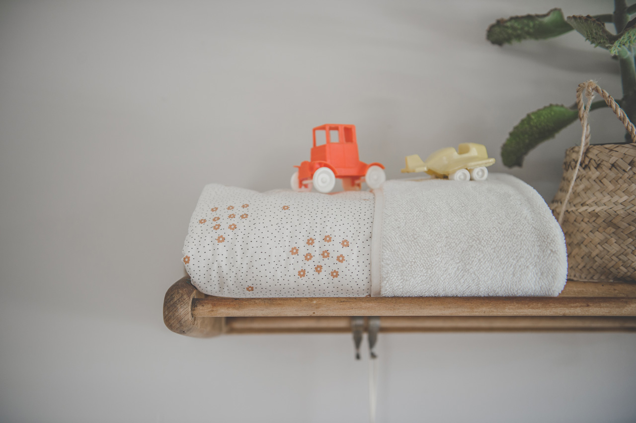 Ledikantdeken Teddy Reversible Sunnyside warm white