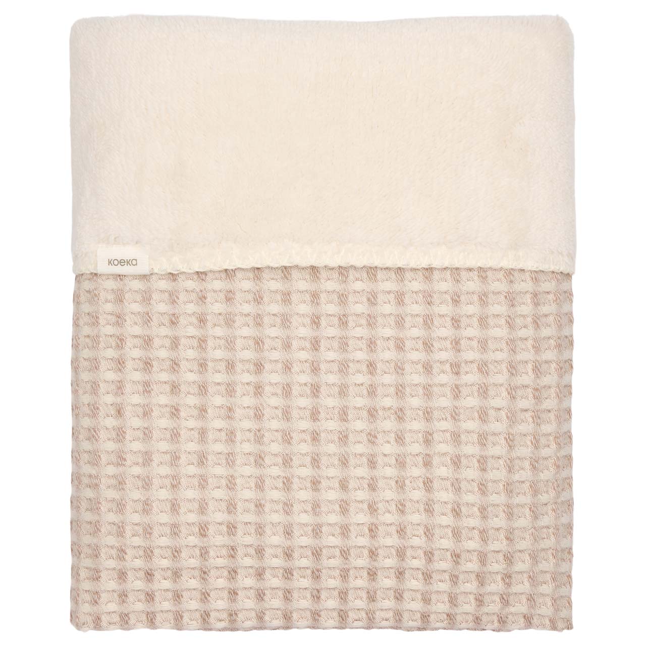Cot blanket teddy Oslo crumble