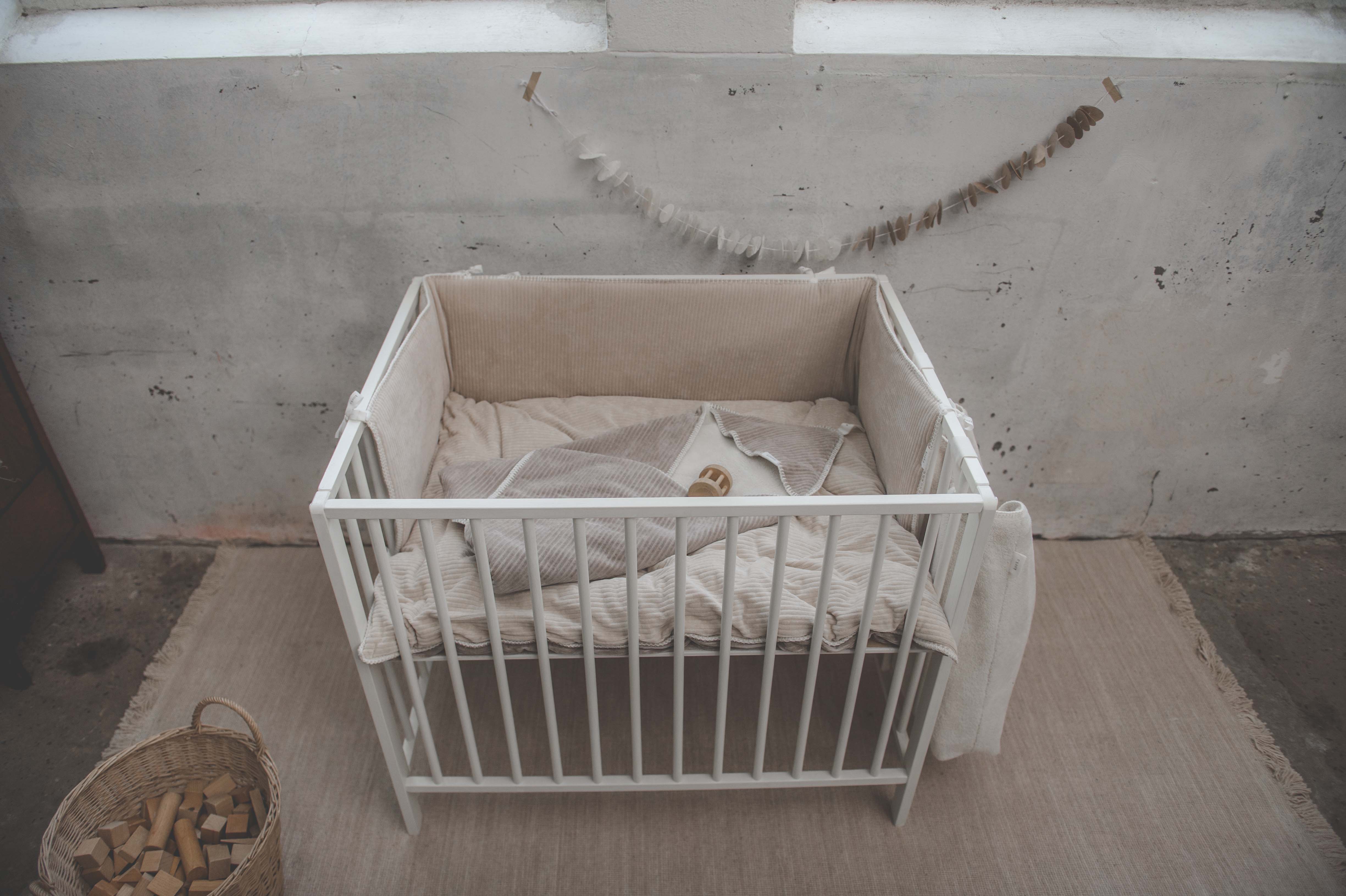 Play pen - / Cot bumper Vik sand