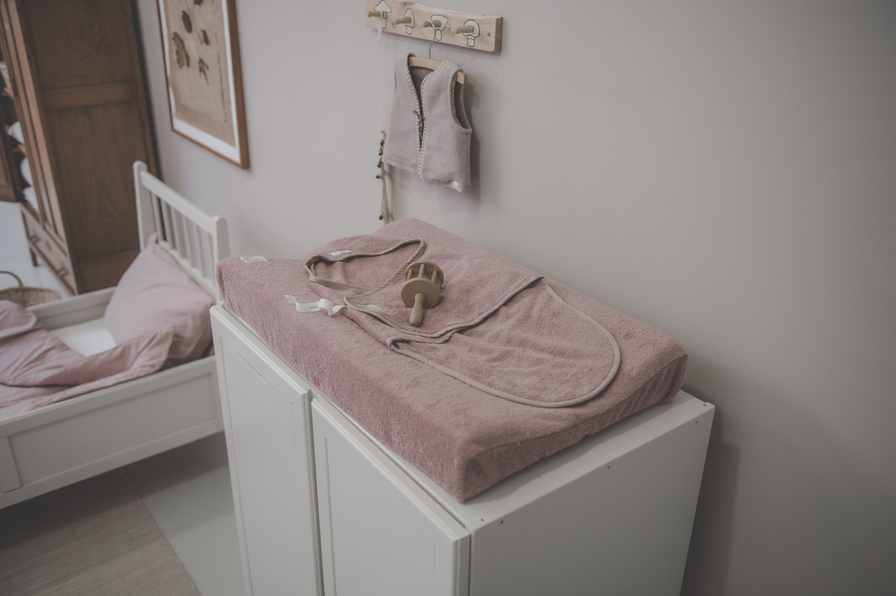 Aankleedkussenhoes Luz mauve