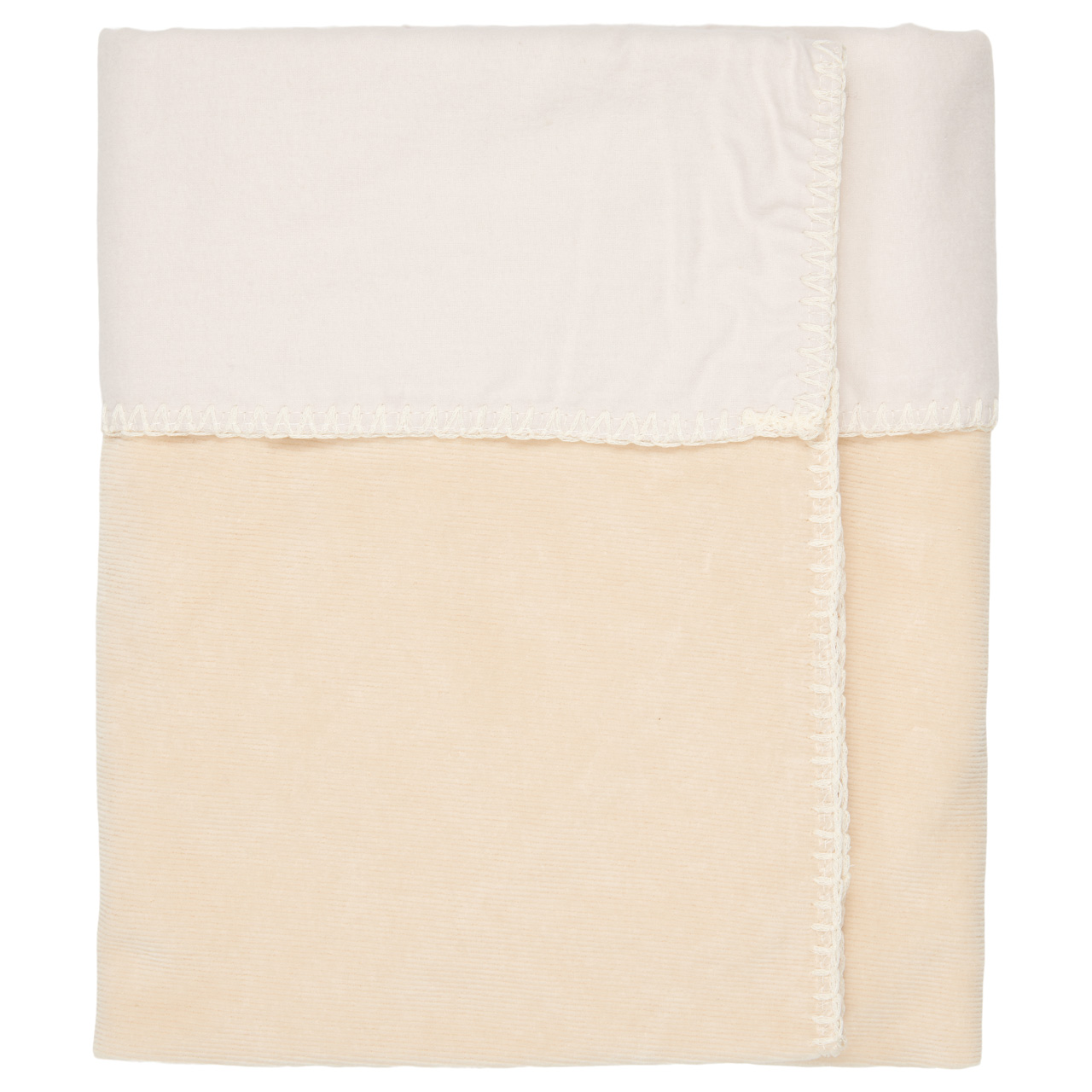 Ledikantdeken Flanel Oddi warm white