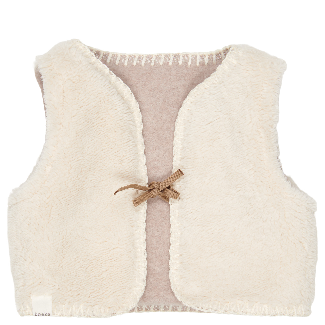 Baby Gilet Reversible Denver clay