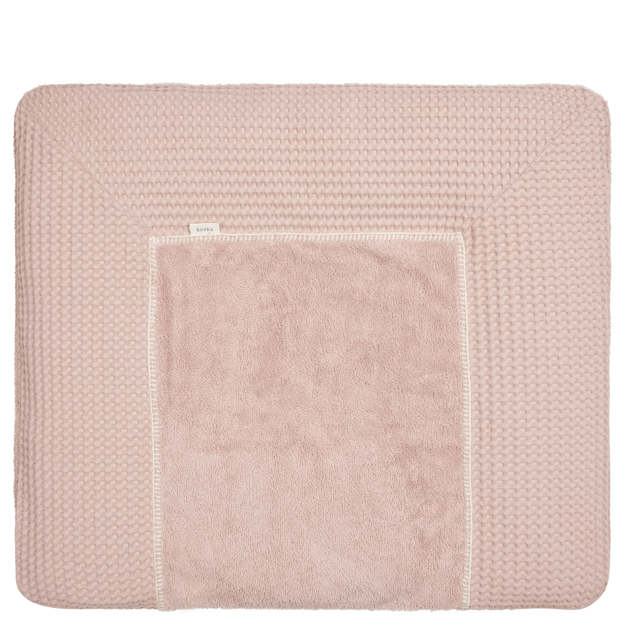 Changing mat cover Amsterdam Bonn grey pink