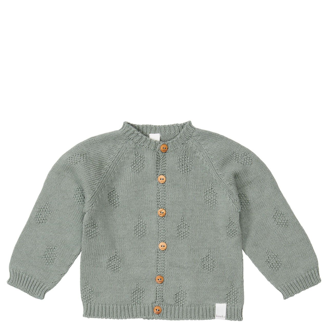 Vestje Nuts shadow green
