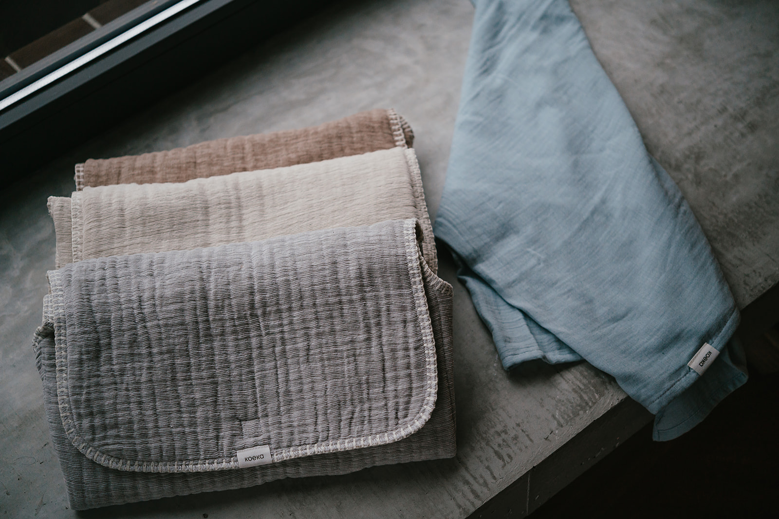 Hydrofiel Swaddle Faro sky
