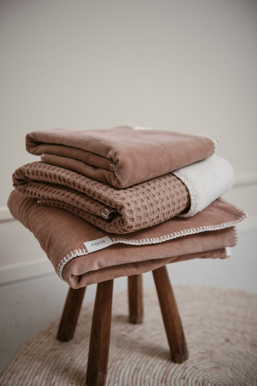 Wiegdeken Flanel Oddi soft earth