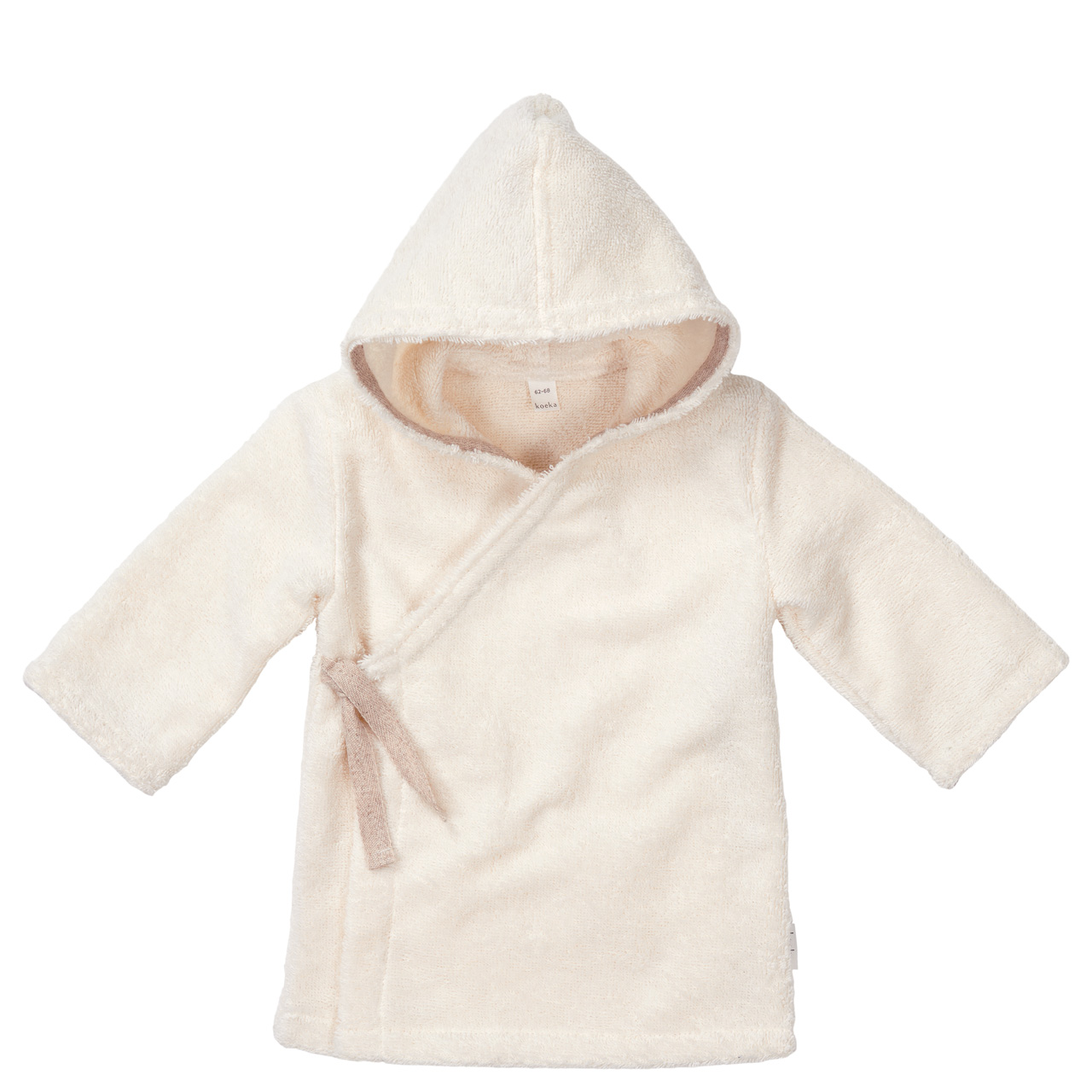 Baby bathrobe Dijon Daily warm white