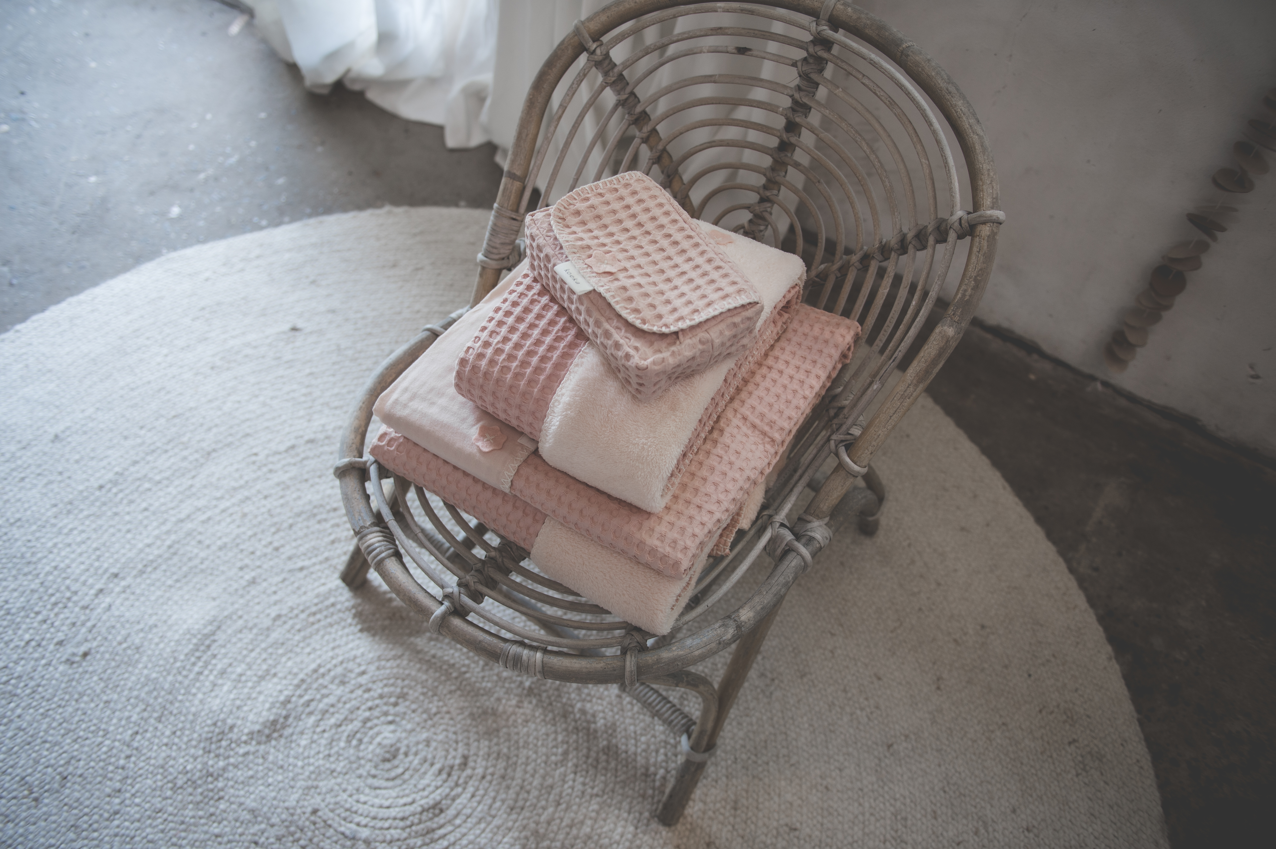 Hoes Voor Babydoekjes Wafel Antwerp shadow pink