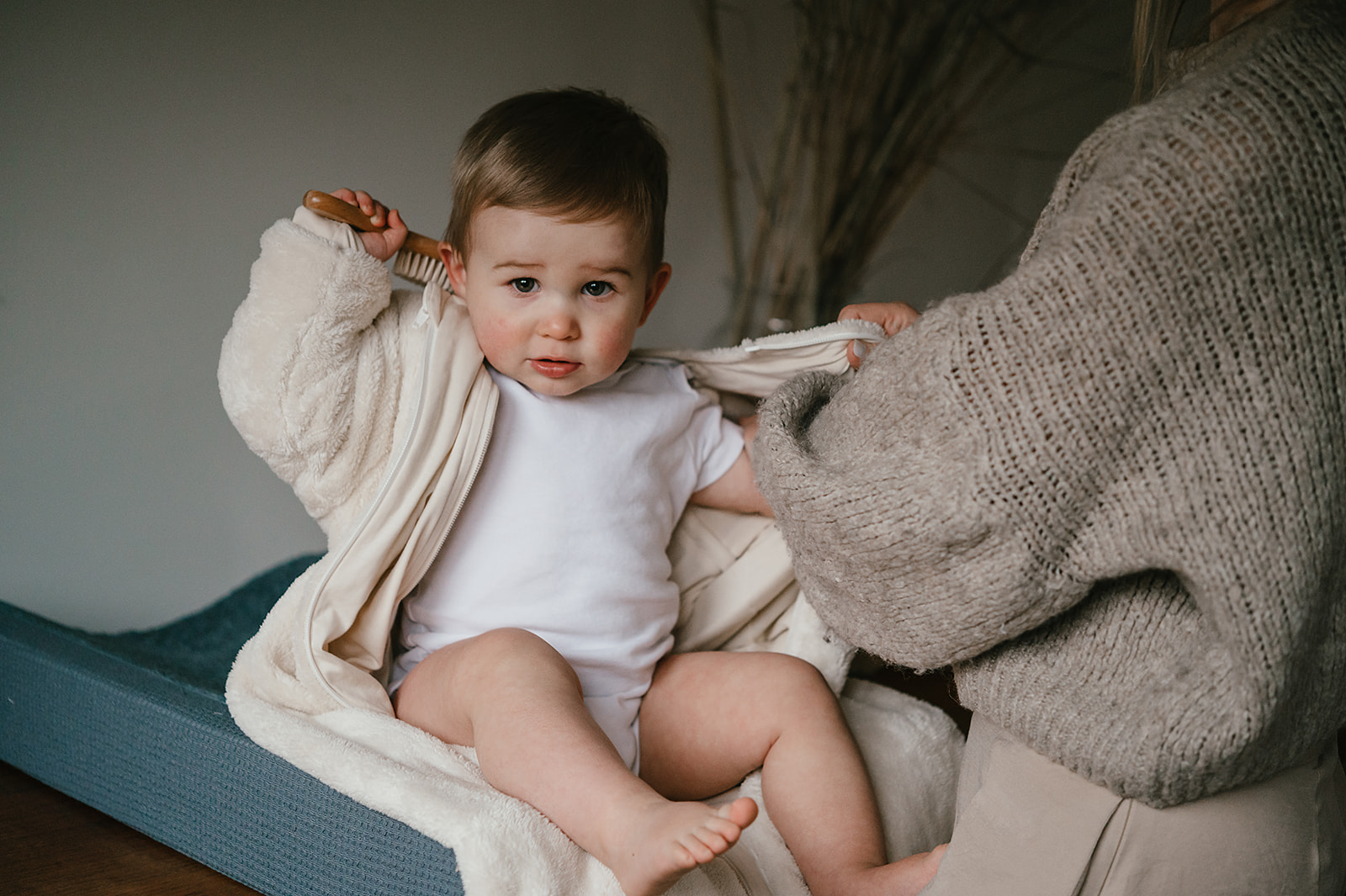 Baby sleeping bag Malmo pebble