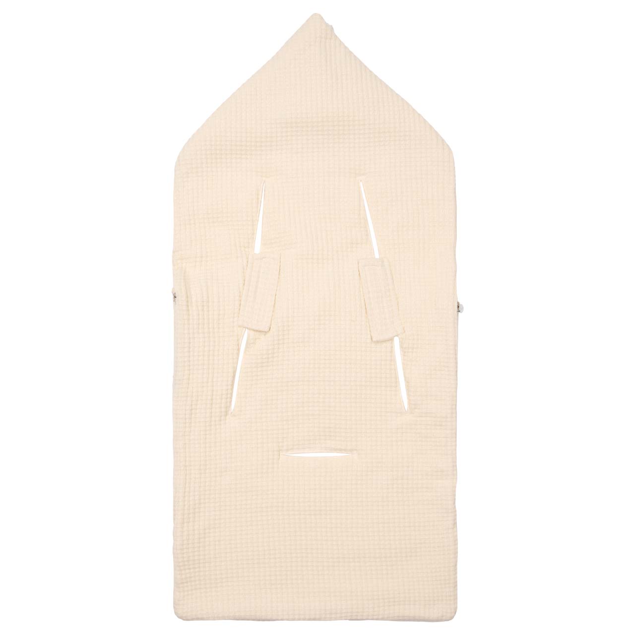 Voetenzak 0+ 3/5 Punts Cotton Fleece Malaga warm white