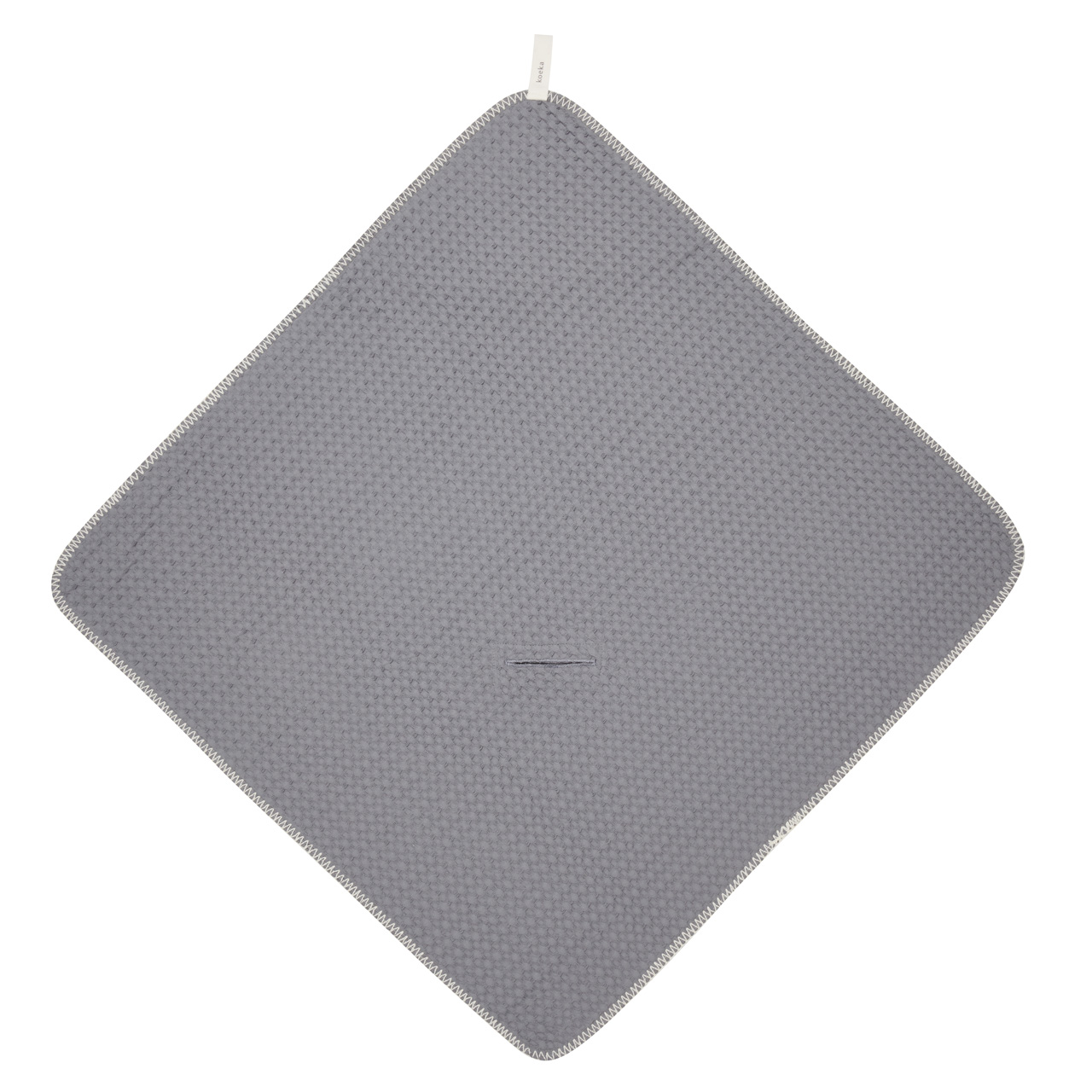 Omslagdoek Wafel Antwerp steel grey