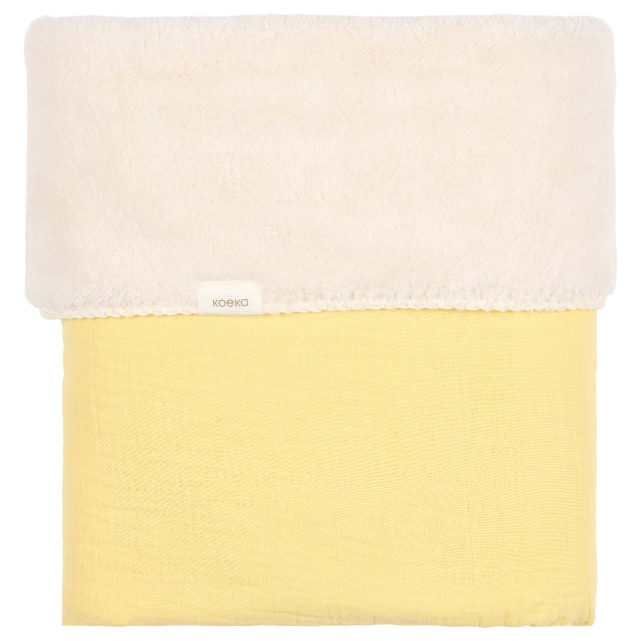 Couverture berceau teddy Faro honey