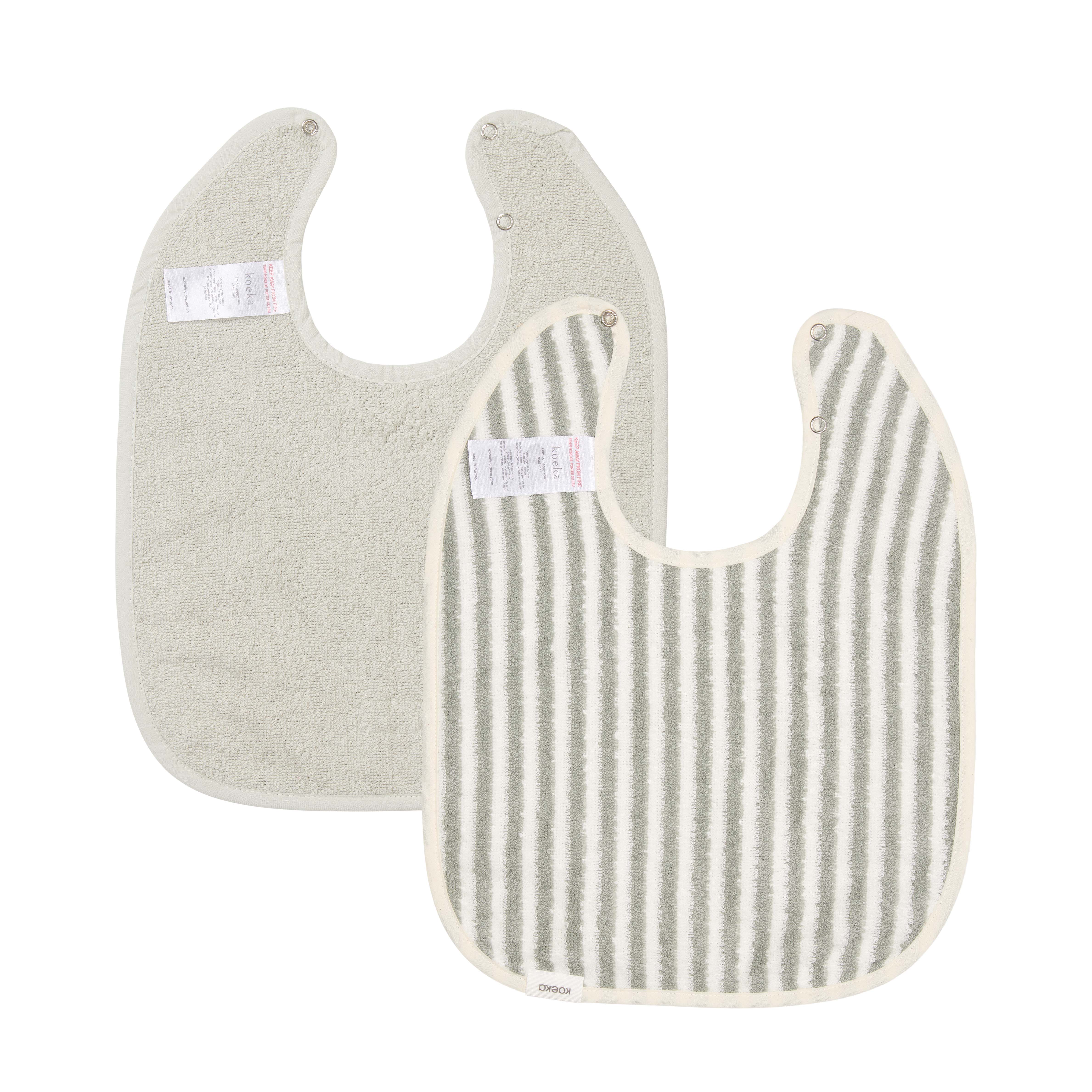 Bib 2-pack Playa ocean/ocean air