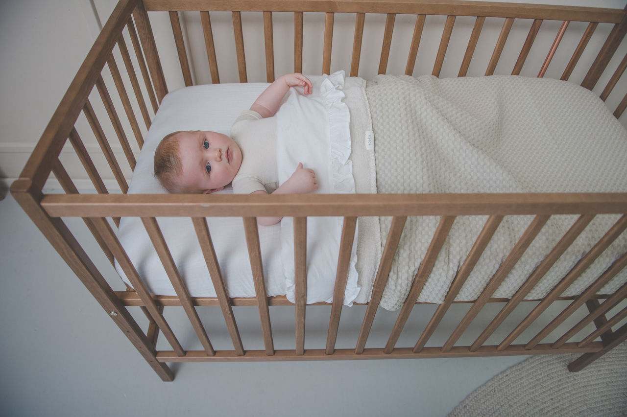 Bassinet blanket teddy Oslo sand