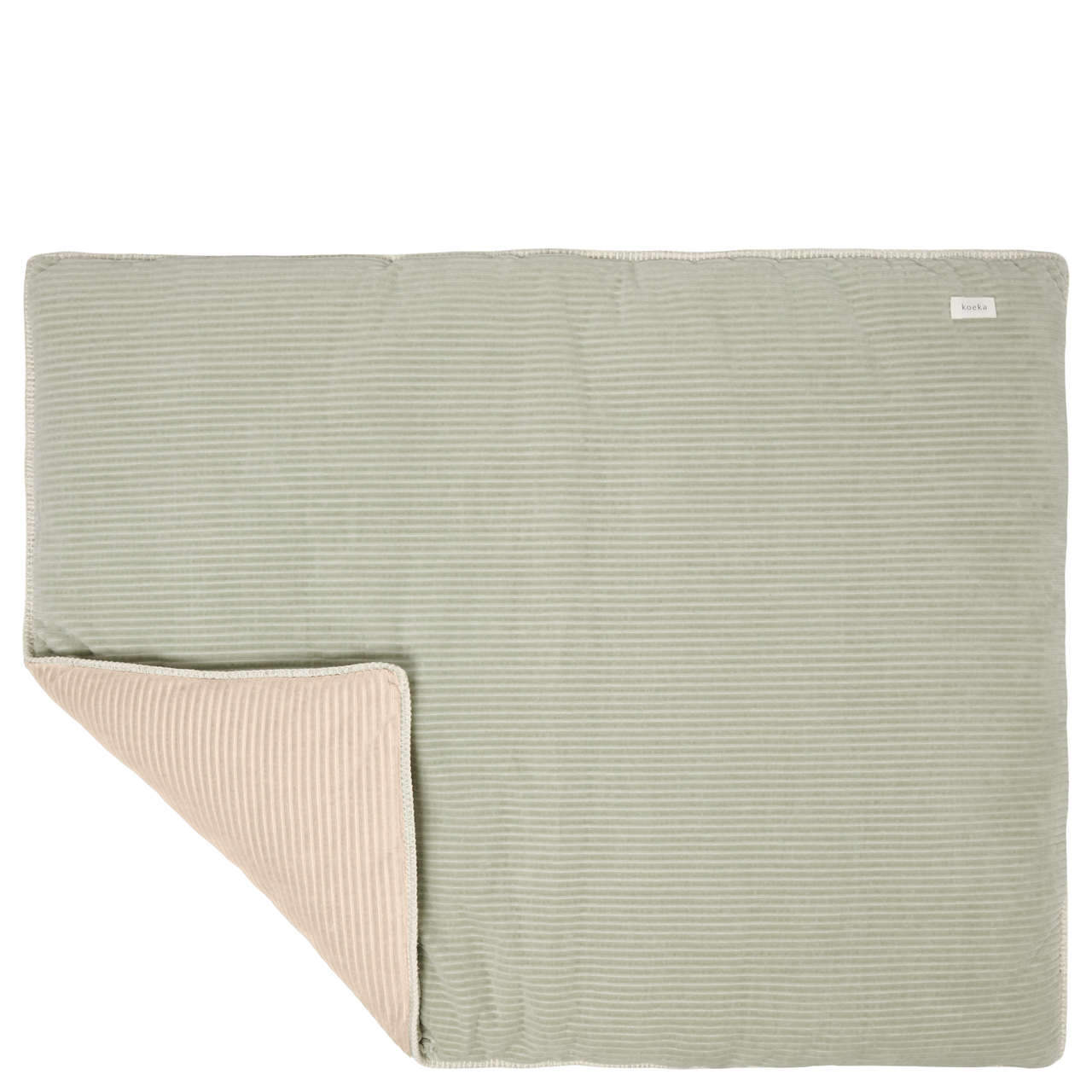 Boxkleed Vik shadow green/sand