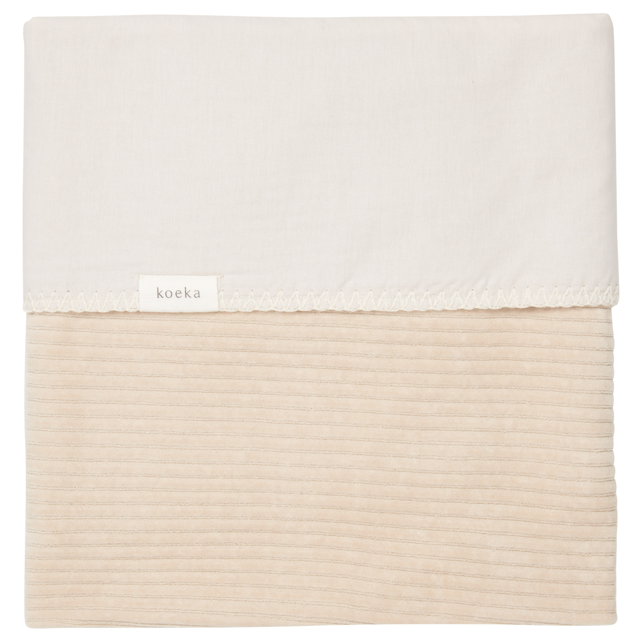 Couverture berceau flanelle Vik sand