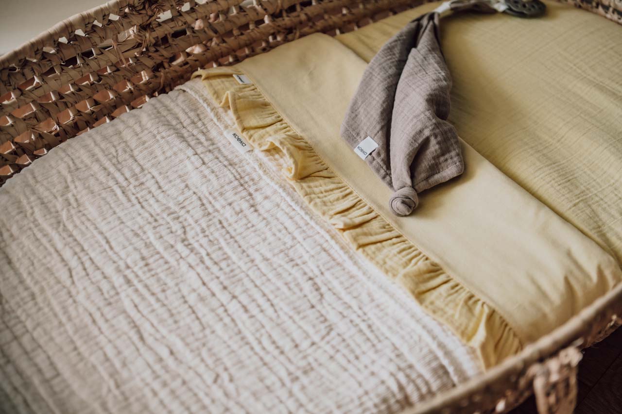 Couverture berceau Rivoli warm white