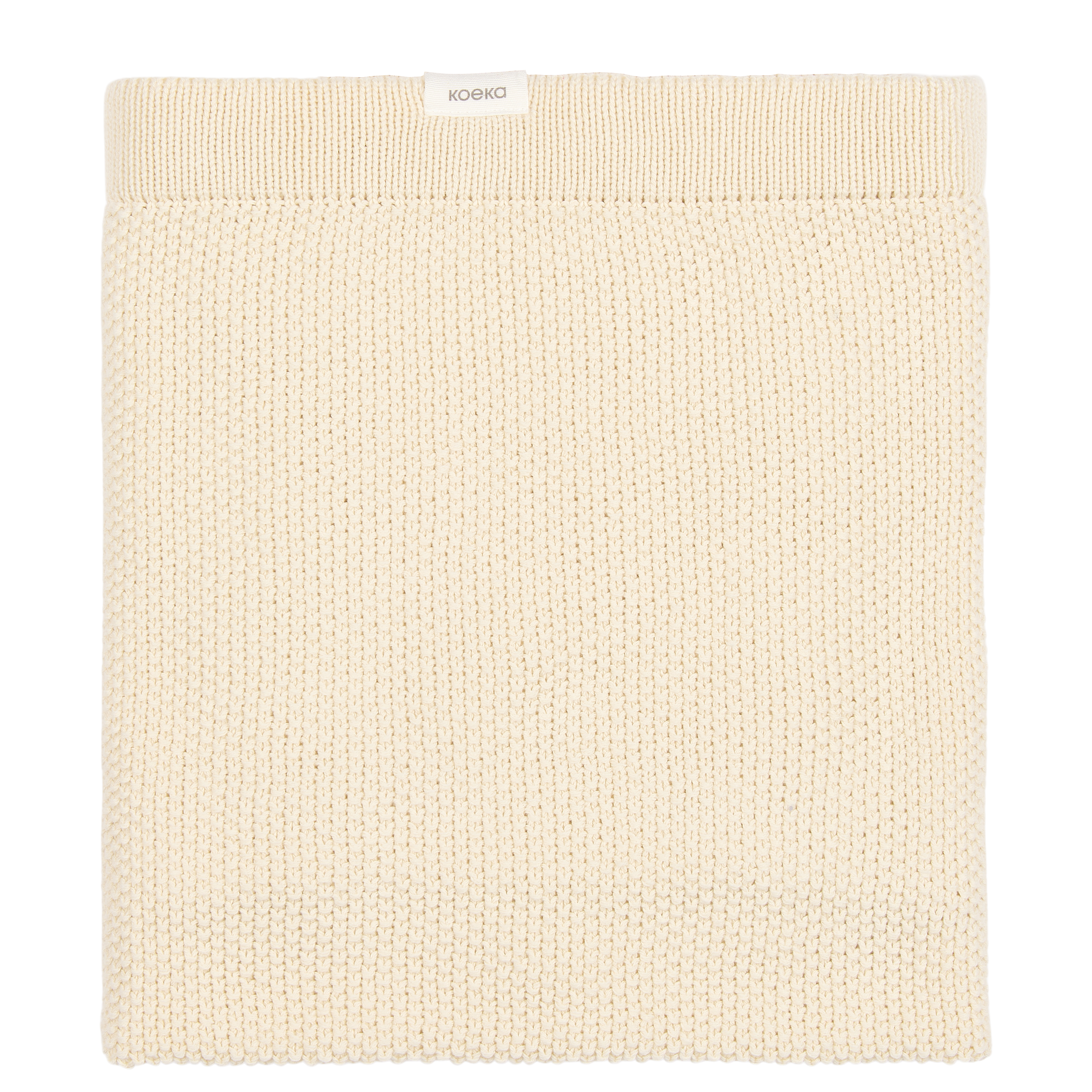 Cot blanket Lisbon powder white