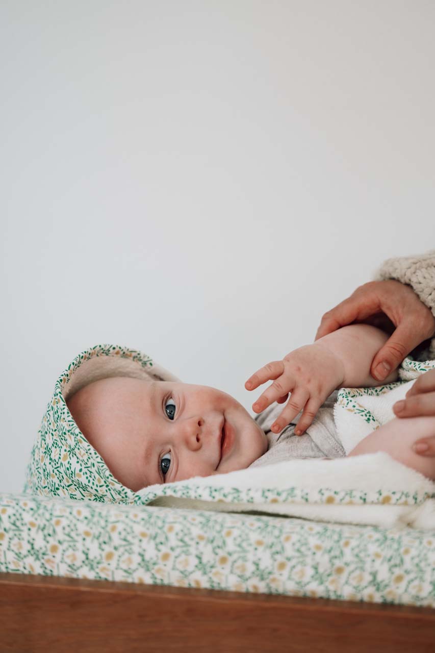 Aankleedkussenhoes Meadow off white