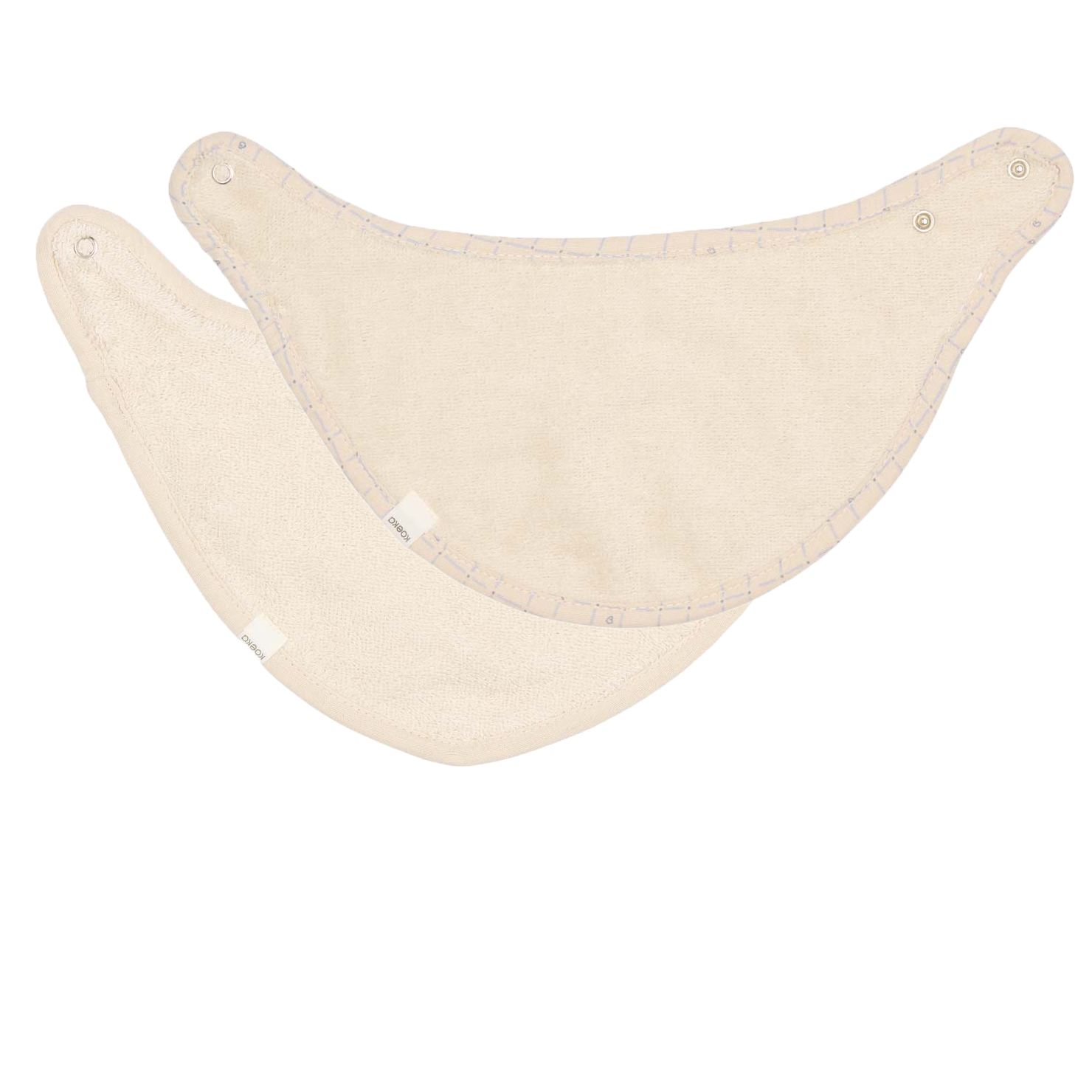 Halstuch Lätzchen 2-pack Lind warm white