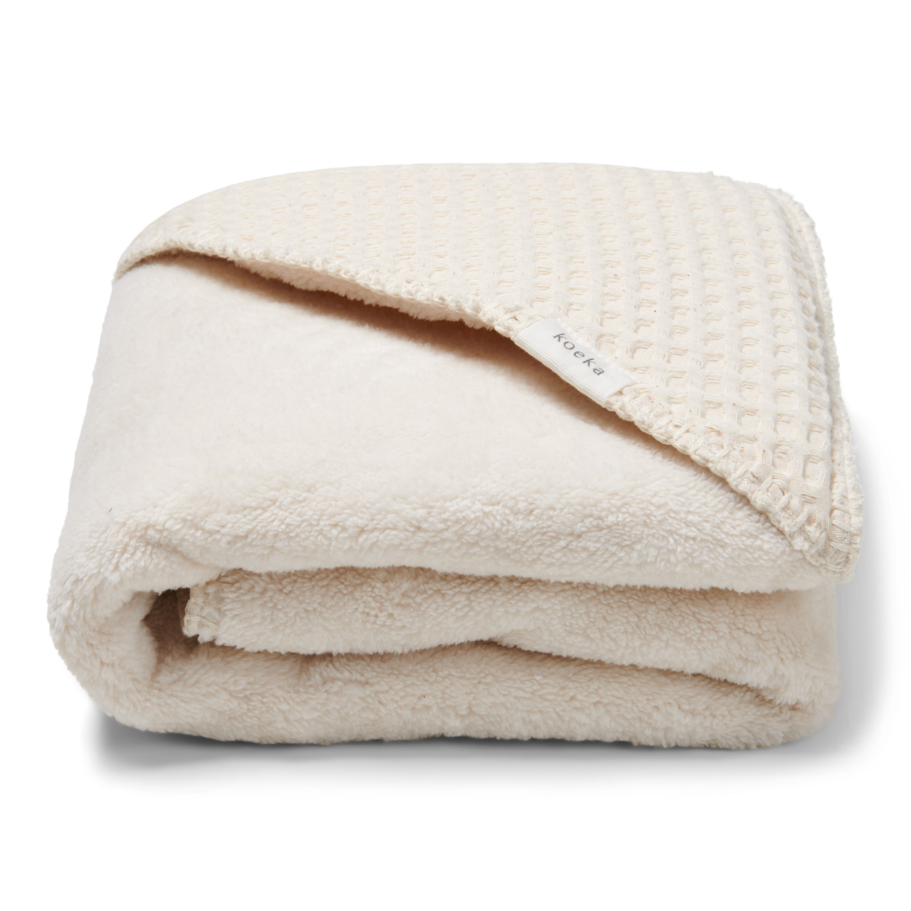 Wrap towel teddy Oslo natural