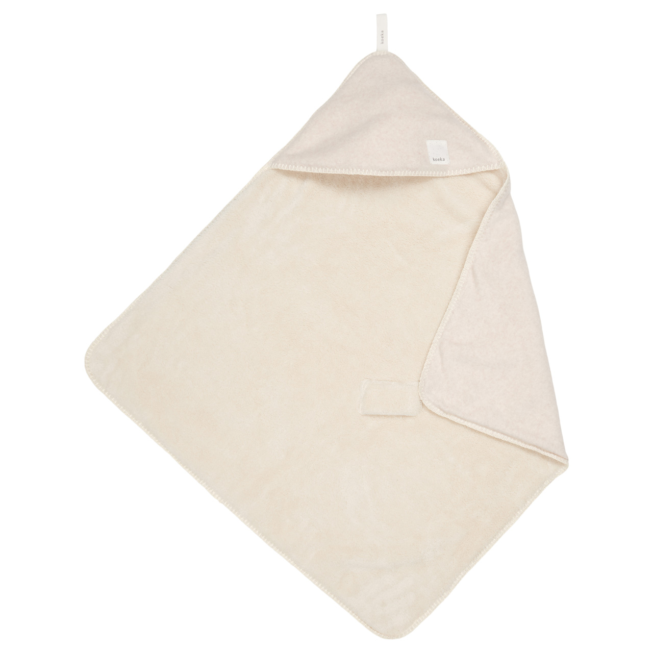 Wrap towel teddy Denver nougat