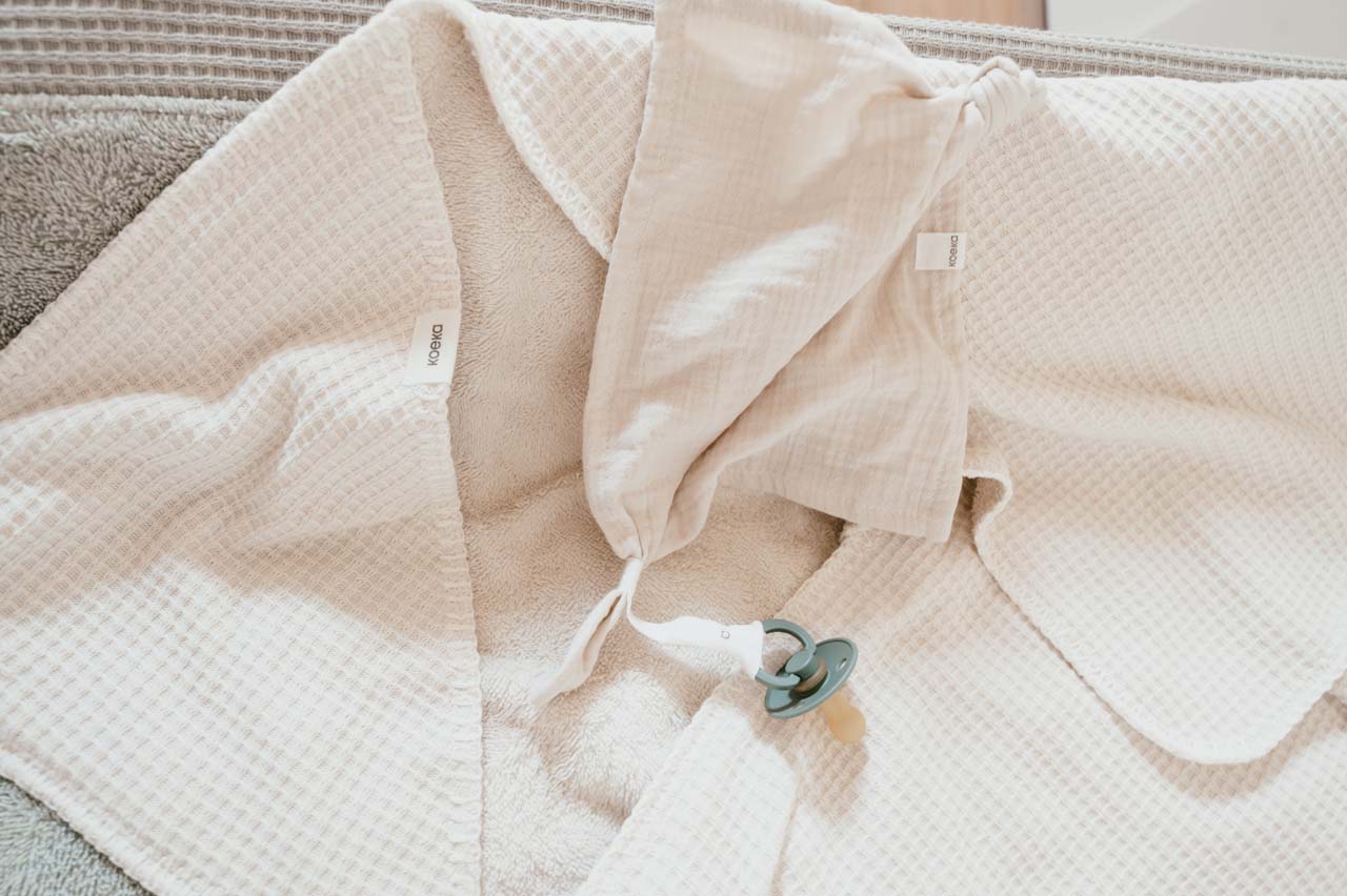 Speendoekje 2-pack Lugo off white/warm white