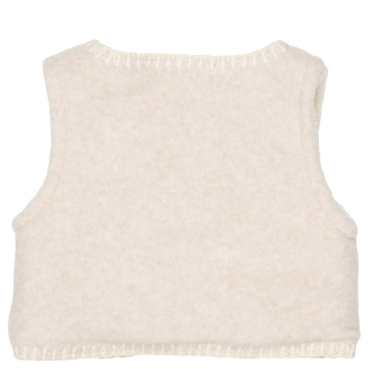Baby Gilet Reversible Denver nougat