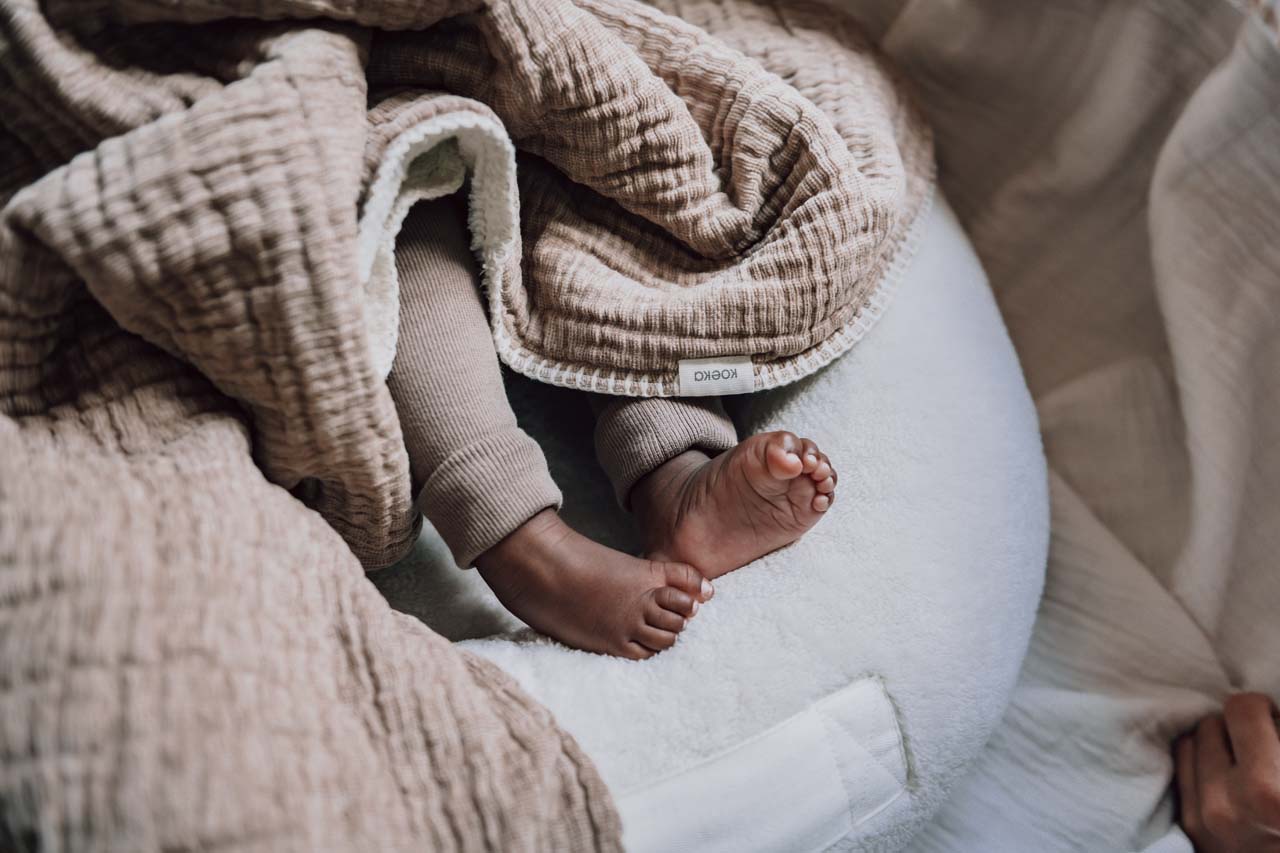 Couverture berceau teddy Rivoli caffe