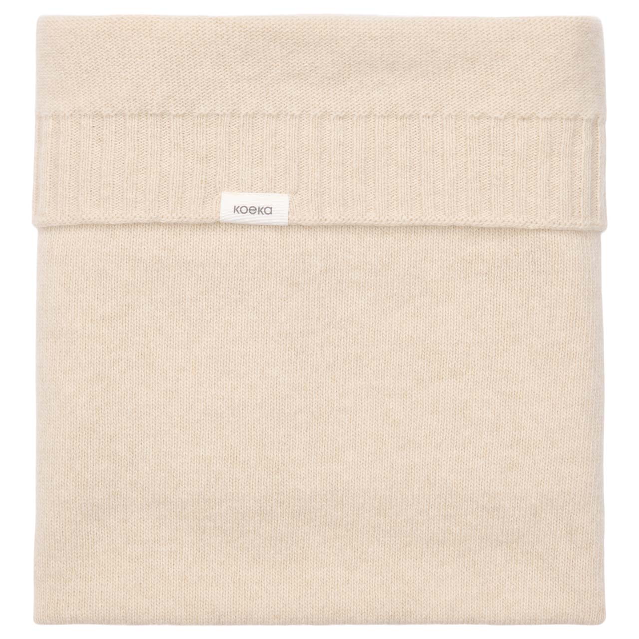 Basinett blanket premium wool Beja warm white