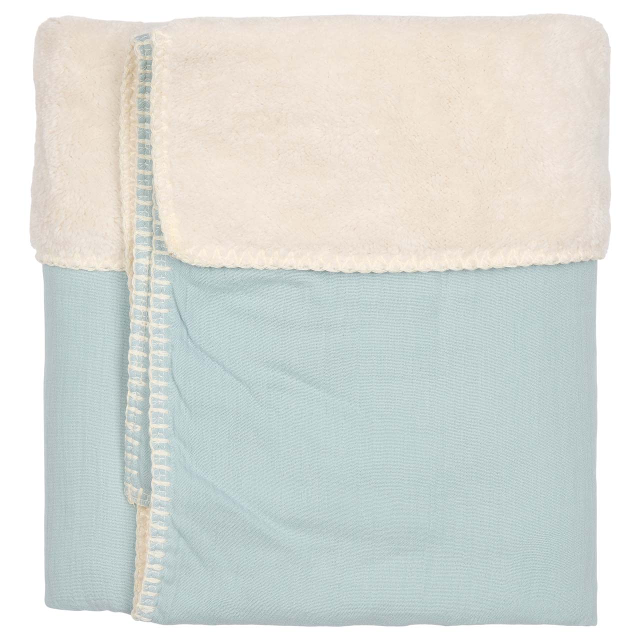 Bassinet blanket teddy Faro sky