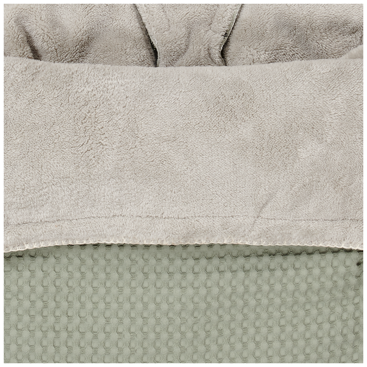 Buggy Voetenzak Wafel/teddy Oslo shadow green/misty grey