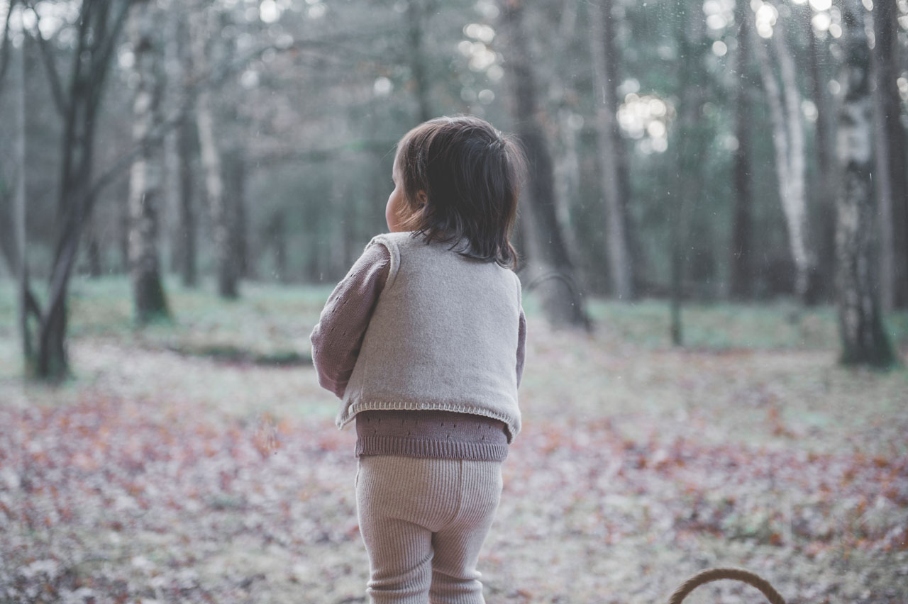 Baby Gilet Reversible Denver clay