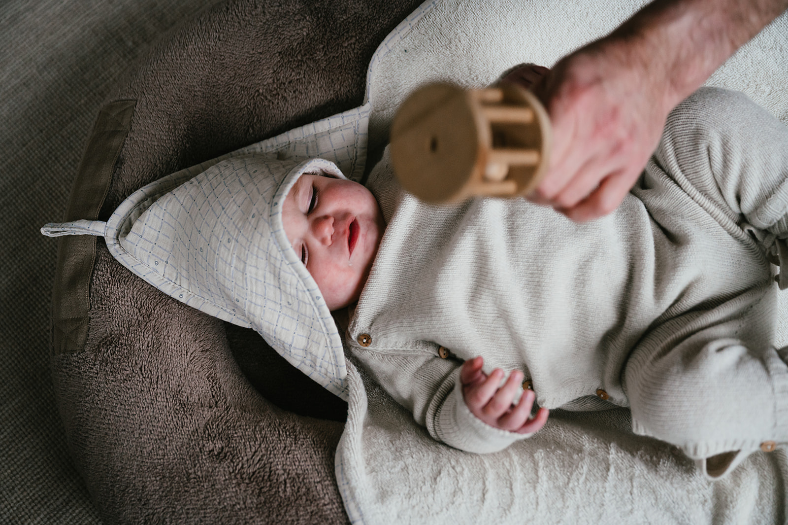 Baby Kledingset Premium Wool Beja warm white Baby Kledingset Premium Wool Beja warm white