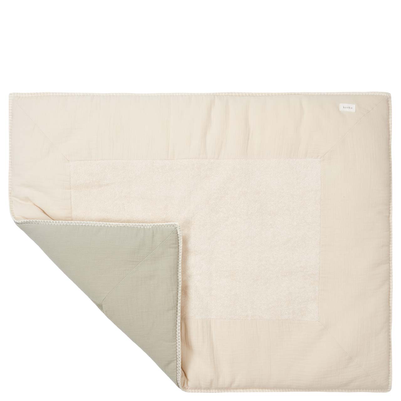 Tapis de parc Faroo warm white/sage