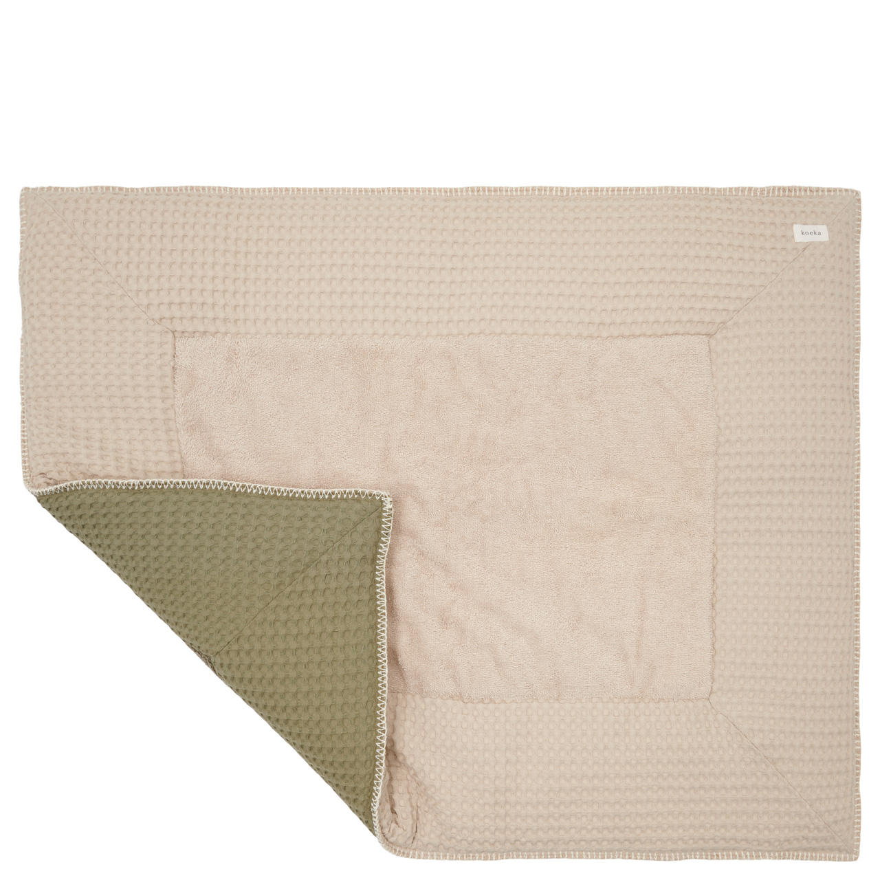 Playpen mat Amsterdam sand/moss