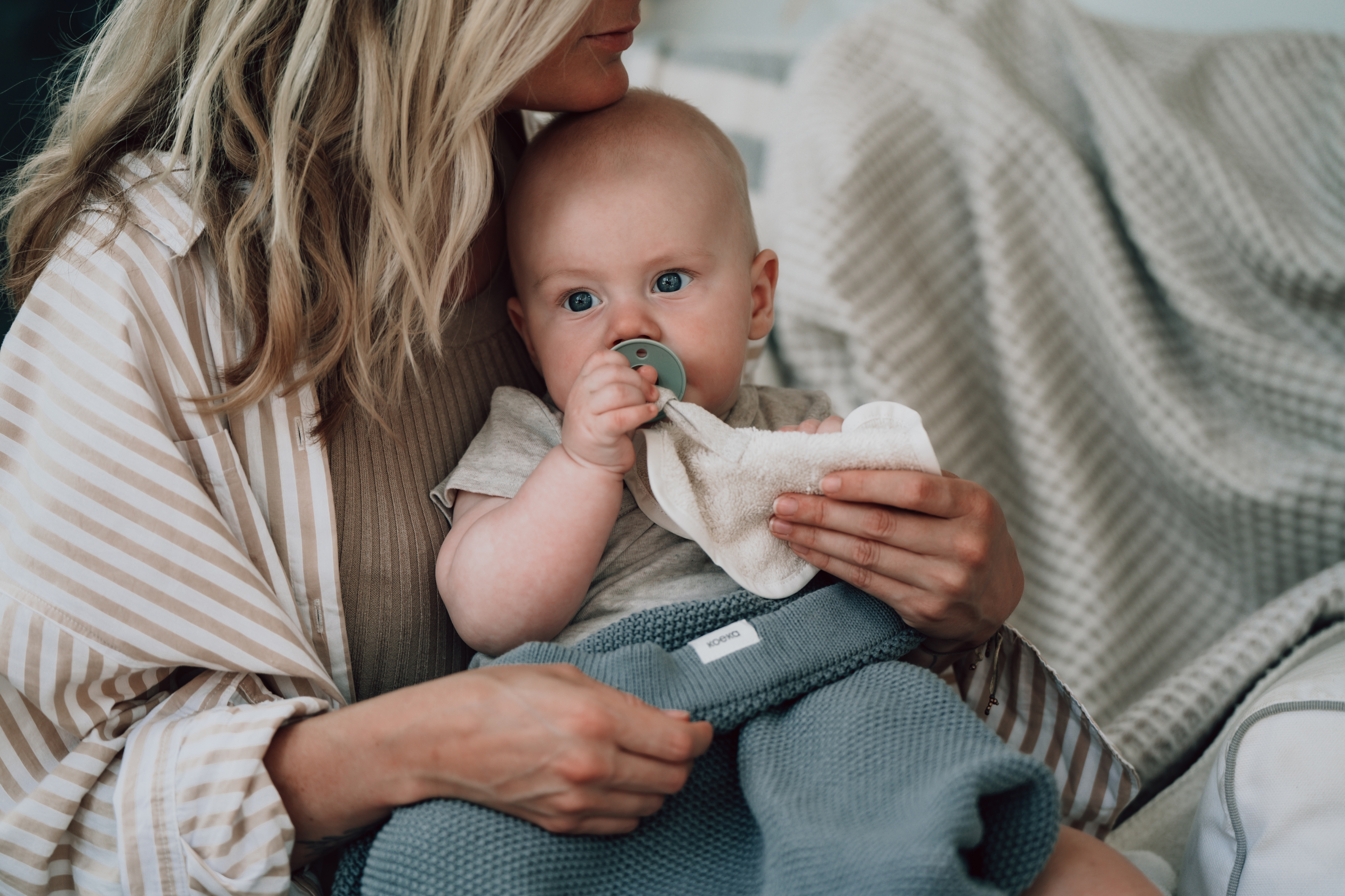 Cot blanket Lisbon dew