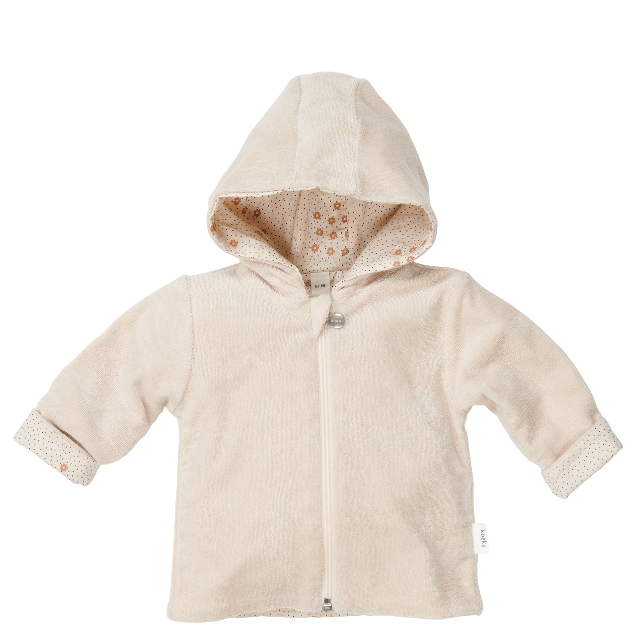 Baby jacket Royan warm white