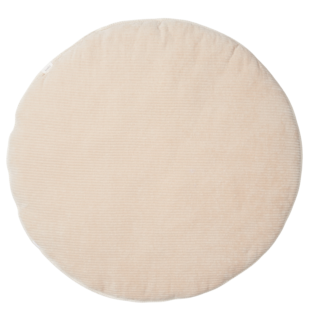 Playpen mat round Vik clay/sand