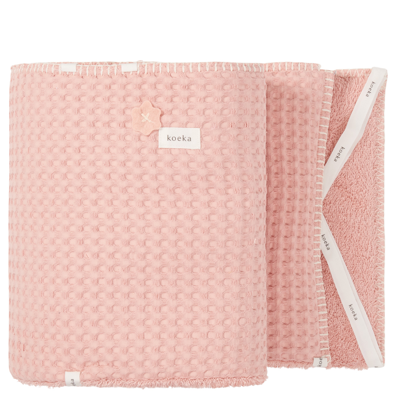 Play pen - / Cot bumper Amsterdam shadow pink