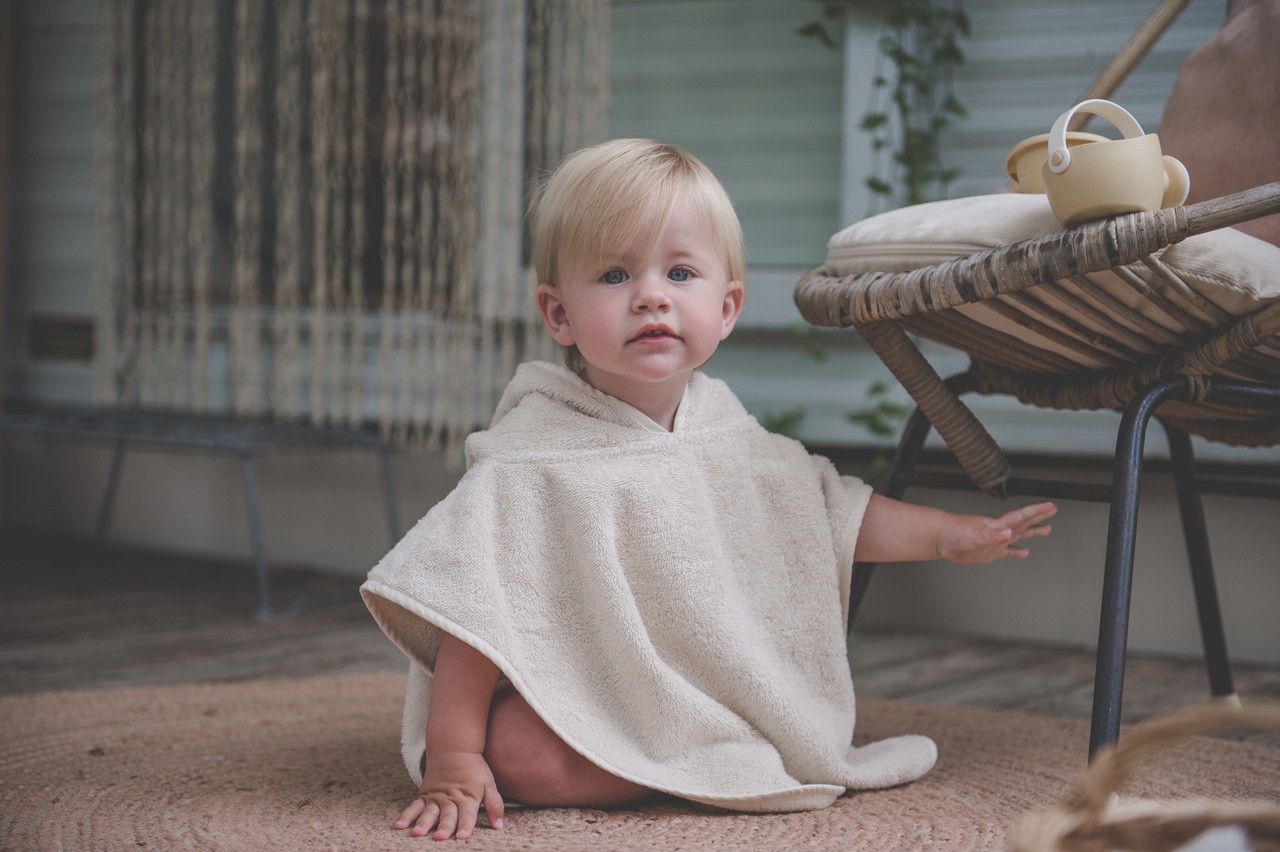 Badponcho Luz warm white