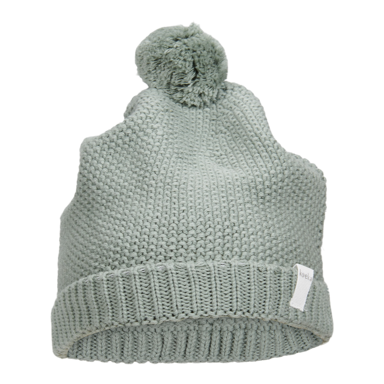 Baby hat Nuts shadow green