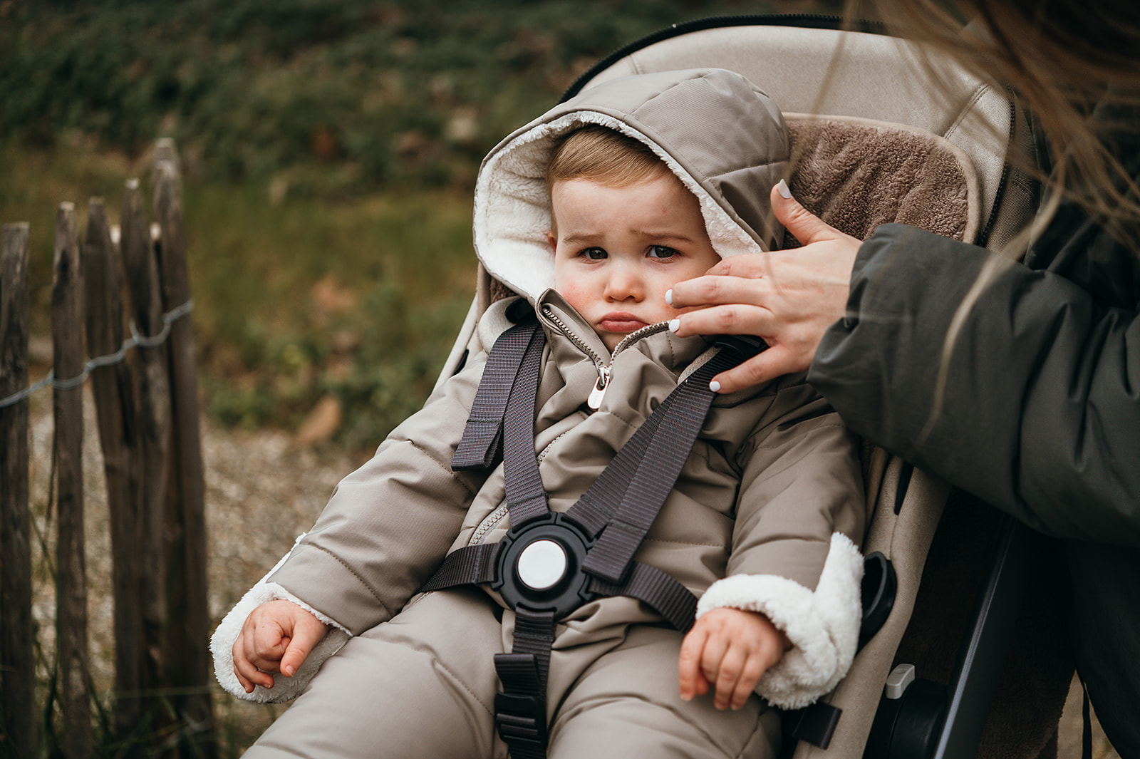 Combinaison bébé outdoor gigoteuse d'émmaillotage taupe Combinaison bébé outdoor gigoteuse d'émmaillotage taupe
