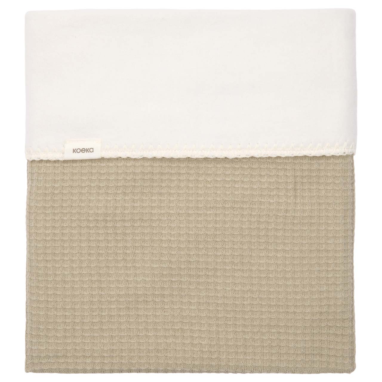 Wiegdeken Cotton Fleece Malaga sage