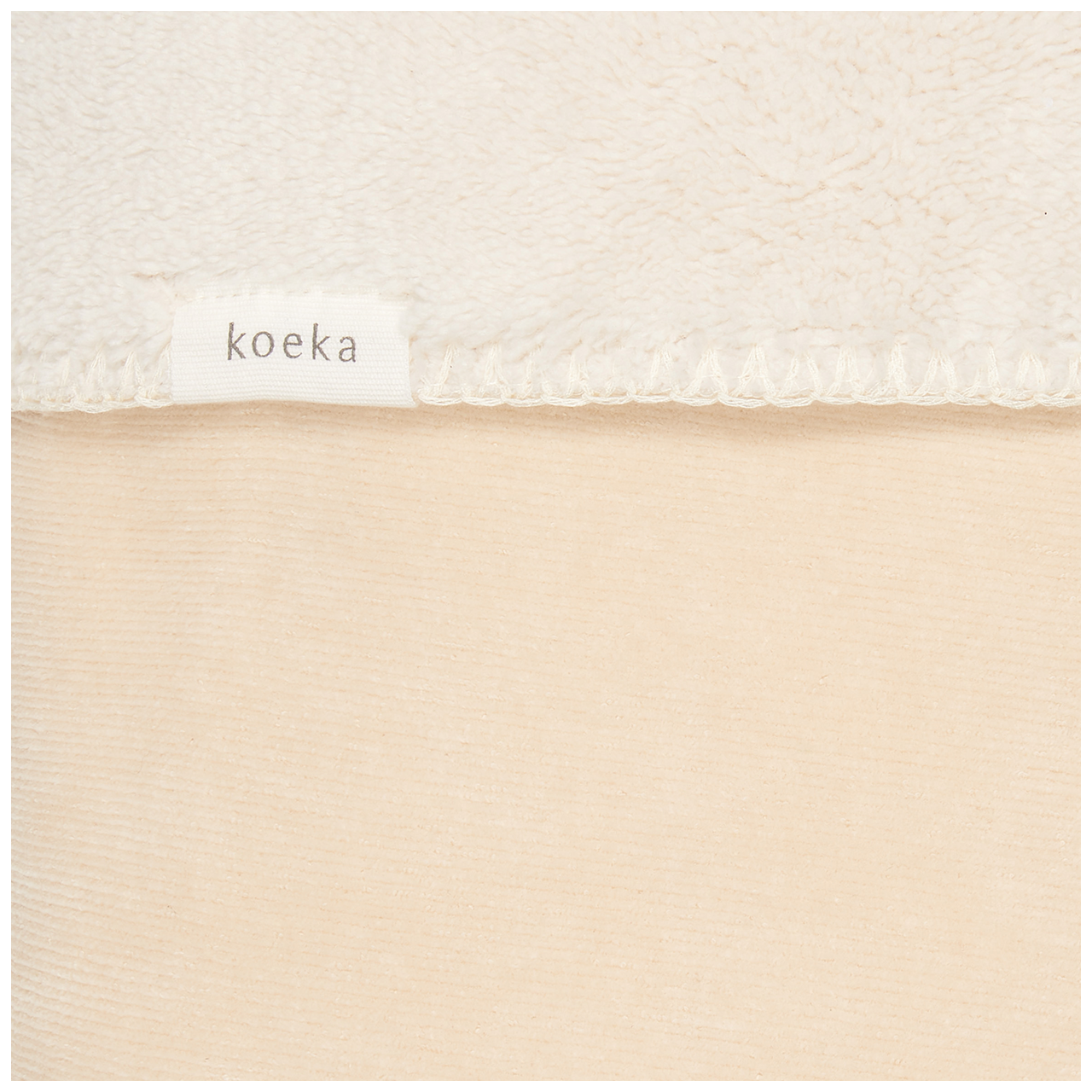 Eenpersoonsdeken Teddy Oddi warm white