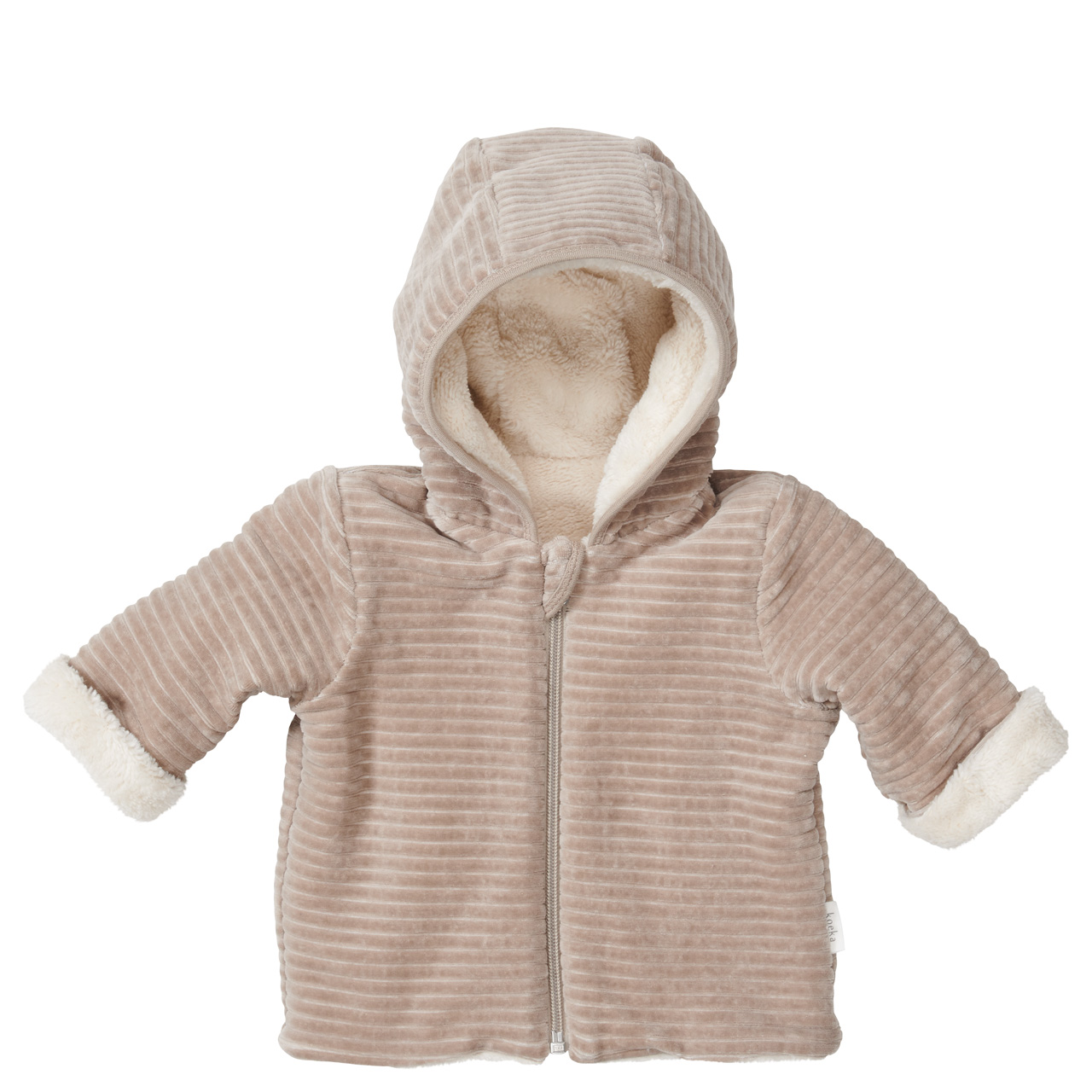 Baby jacket reversible Vik clay